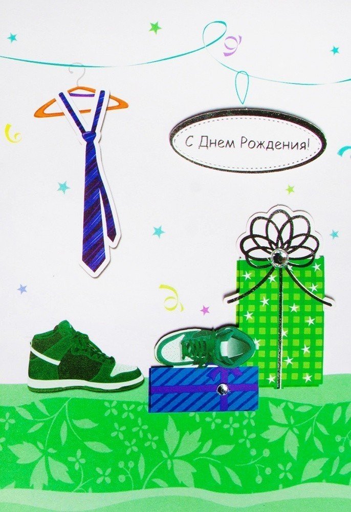 Открытка ручной работы 21