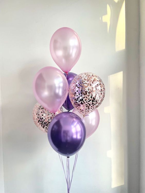 Букет из шаров «Ночная фантазия»