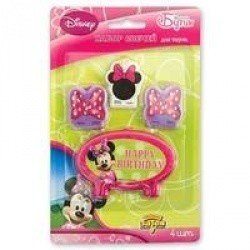 Свечи для торта Disney Минни Маус 4 шт