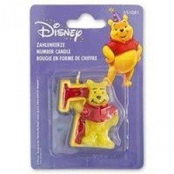Свеча цифра 7 Disney Винни