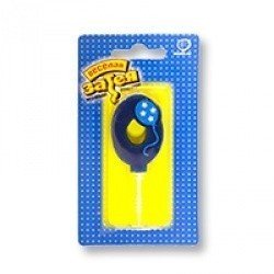 Свеча цифра Шарик 0   5 см