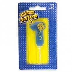 Свеча цифра Шарик 1   5 см