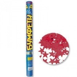  Хлопушка 60см конф бум  фольг Звезды