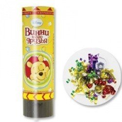 Хлопушка Disney Винни 16см пружинная