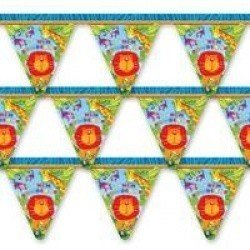 Гирлянда вымпел С ДР Лимпопо 200см