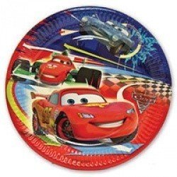 Тарелки большие Тачки 2   8 штук