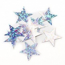 Конфетти звезды голография 17 гр
