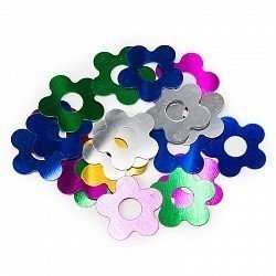 Конфетти фольга цветы ассорти 17гр.