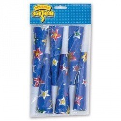 Горн голографический Звезды 6шт