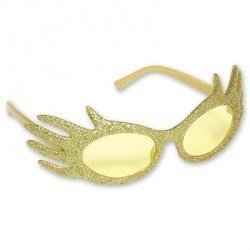 Очки Привидение, блеск золото