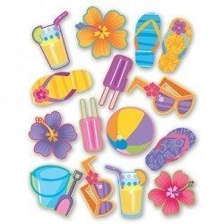 Баннер-комплект Лето Море и песок, 30 шт