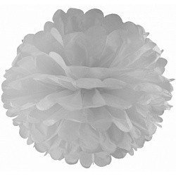 Помпон Белый 20 см