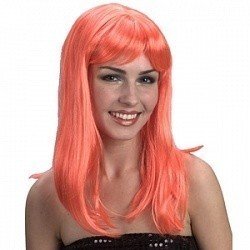 Парик Гламур, оранжевый
