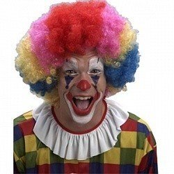Парик Клоун, цветной