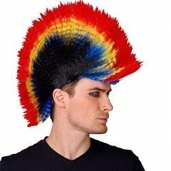Парик Ирокез, цветной