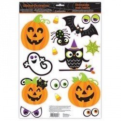 Наклейка на окно Забавный Хэллоуин