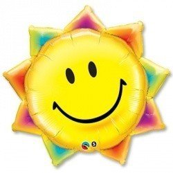 Шар П фигура Улыбка солнце