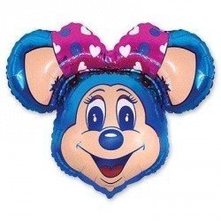 Шар фигура Лолли супер синяя