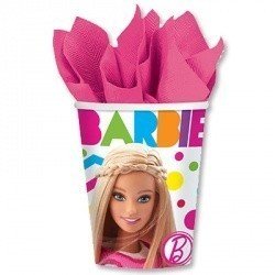 Стаканы Барби, 8 штук