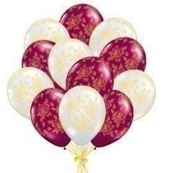 Облако шаров Розы 100 шт