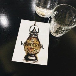 Открытка «Lamp wonderful time» 