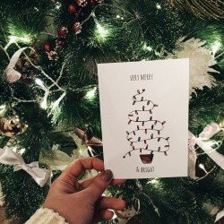 Открытка «Гирлянда» 