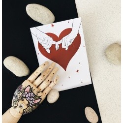 Открытка «Руки»