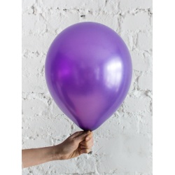 Шар фиолетовый металлик