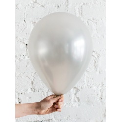 Шар серебристый металлик