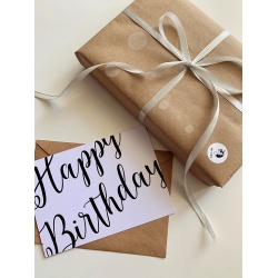 Открытка «HB Letters»