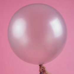 Большой шар серебряный