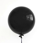 Большой шар черный