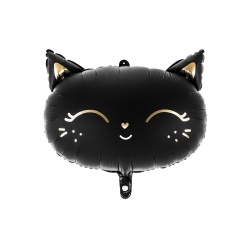 Шар фигура Кошка голова Black ПД