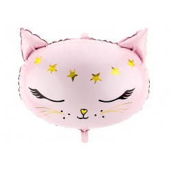 Шар фигура Кошка голова Pink ПД