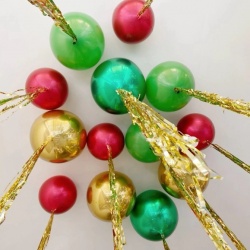 Шарики под потолок Jingle Bells 10 шт