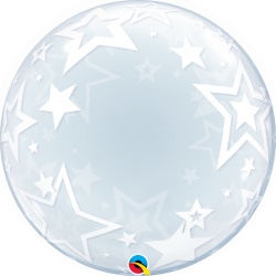 Шар BUBBLE 22 стильные звезды