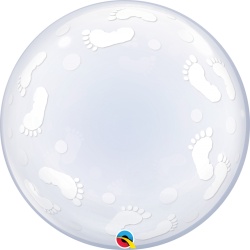 Шар BUBBLE 22 Пяточки детские