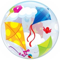 Шар BUBBLE 22 Змеи воздушные разноцветные