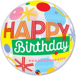 Шар BUBBLE 22 Круги Точки Линии