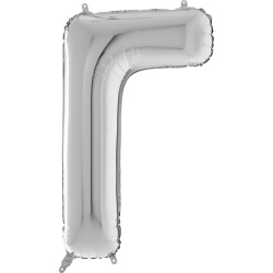 Шар буква Г серебро