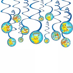 Спираль Покемон Пикачу 46-60см 12шт