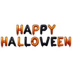 Фольгированная надпись Happy Halloween