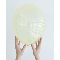 Шар Bubble желтый