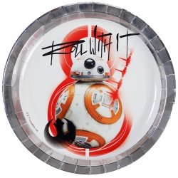 Тарелка Звездные войны 8 Мятеж 23см8шт